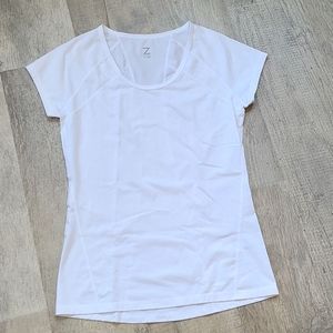 Medium White Zella Scoop Shirt